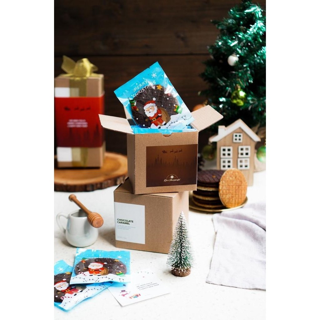 

2 Box Premium Christmas Hampers by Kin's Stroopwafel