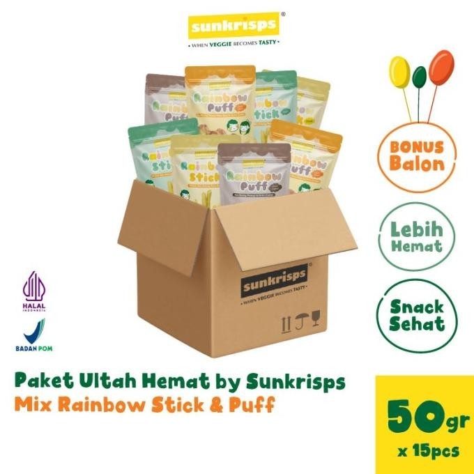 

Paket ultah by sunkrisps cemilan snack hampers goodie bag anak