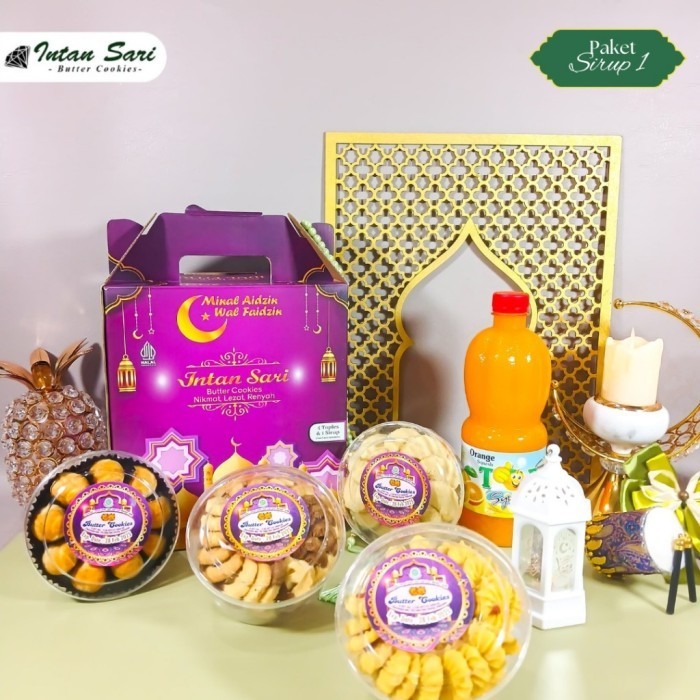 

Limited! PAKET Kue Kering Special Lebaran MURAH MERIAH Edisi Kue Florence - 1 Sirup 4 Kue New
