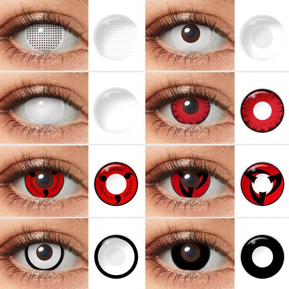 Ramadhan Sale Magister Softlens Cosplay Karakter Manga Anime Naruto Halloween Lensa Kontak Stok Terb