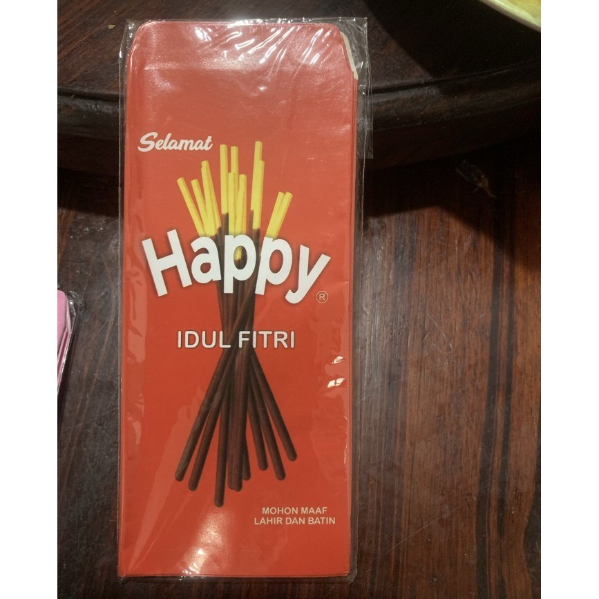

Limited! AMPLOP LEBARAN MOTIF SNACKPANJANGisi 10pcs/pack-part 2 - Pocky happy New