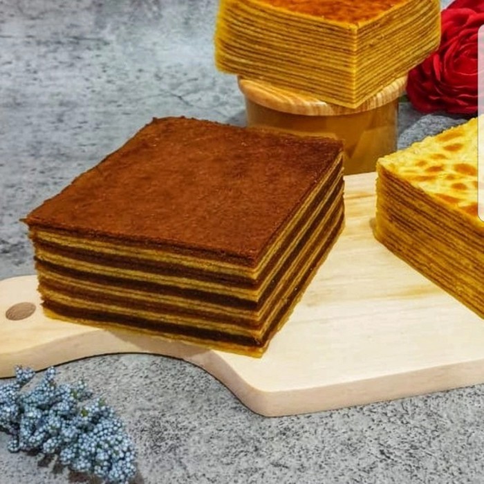 

Limited! Kue Lapis Legit / Lapis Legit / Hampers Lebaran kue Lapis 18x18 - Keju New