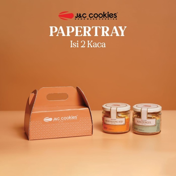 

Limited! Hampers Lebaran JNC Kue Kering Parcel Lebaran Hadiah Lebaran Toples - Papertray Isi 2 New