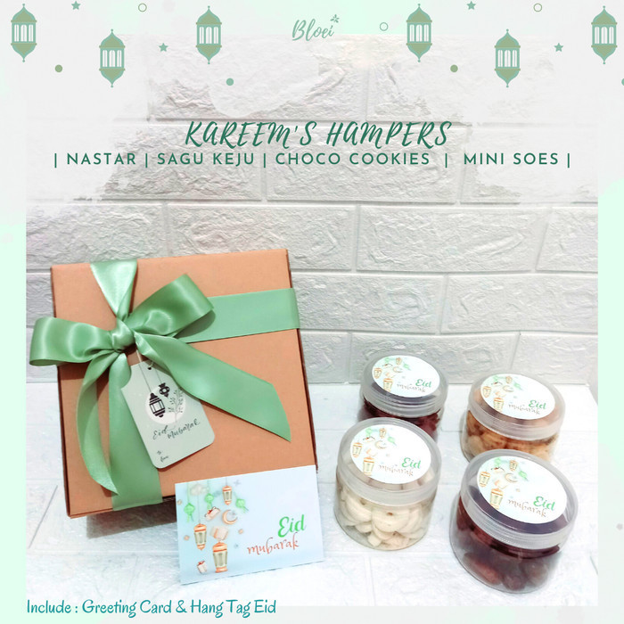 

Limited! Parsel Ramadan Kue Kering Mini Jar Hampers Lebaran - Series 1 New