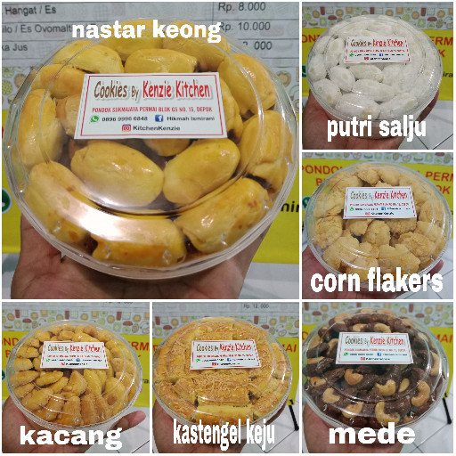 

Limited! Parcel lebaran / cookies lebaran / kue kering lebaran - Nastar Keong New