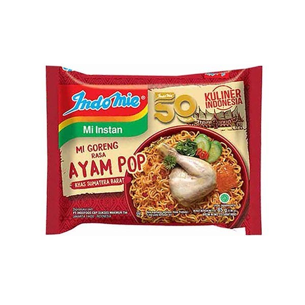 

INDOMIE MI GORENG RASA AYAM POP 85G