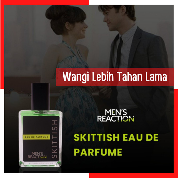 Minyak Wangi Parfum Pria Cowok Parfume Skittish Mens Reaction Premium
