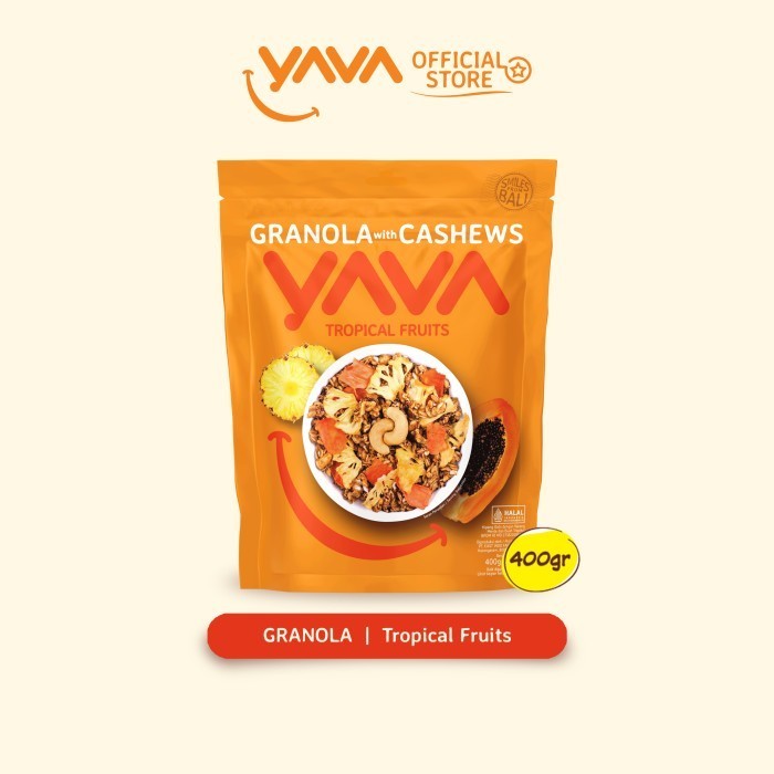 

Yava Granola Tropical Fruits 400G