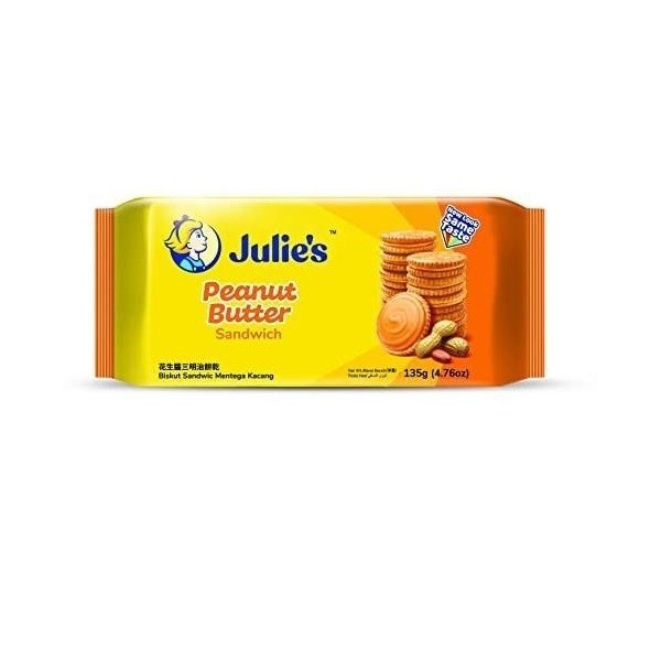 

JULIE'S PEANUT BUTTER SANDWICH 120G