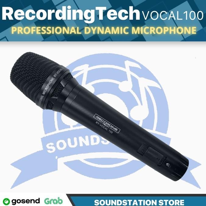 Recording Tech Rt Vocal100 Professional Dynamic Mic - Mic Rt Vocal 100