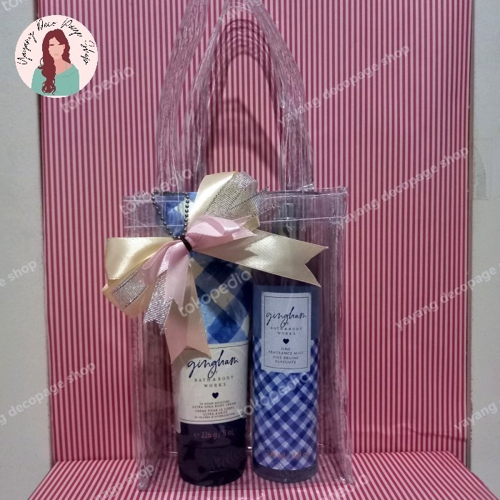 

Parcel Ramadan Bath And Body Works Gingham Gift Hampers