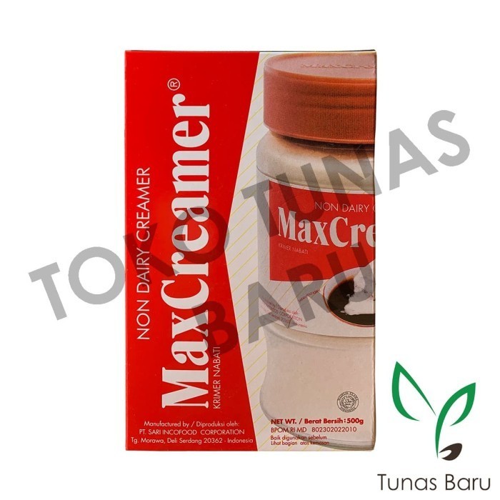 

Maxcreamer (Non Dairy Creamer) (Max Creamer Krimer Nabati)