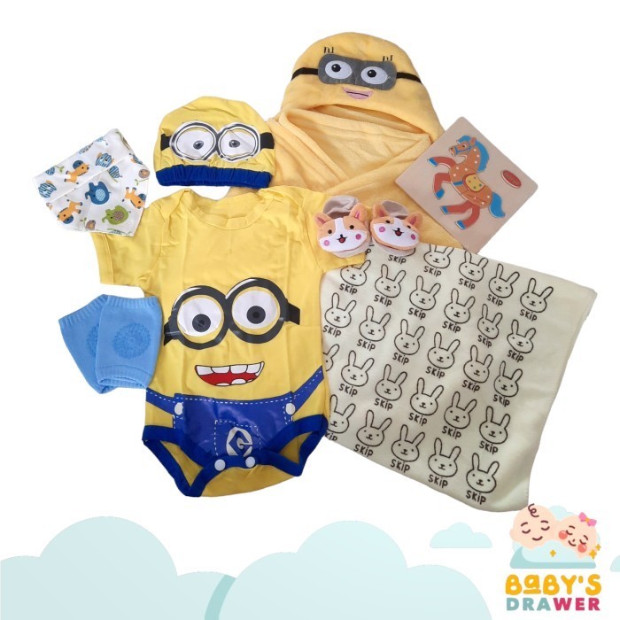 

Baby Gift Hampers Kado Lahiran Selimut Hoodie