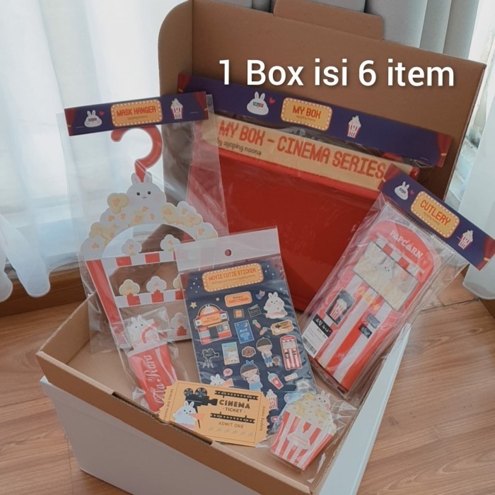 

Limited Rara Cinema Bundle Set 6 In 1 Packet Hampers Syoping Noona