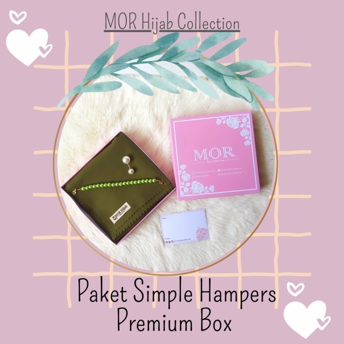 

Paket Hampers Hijab Voal Premium Box / Souvenir Haji / Pengajian / Gif