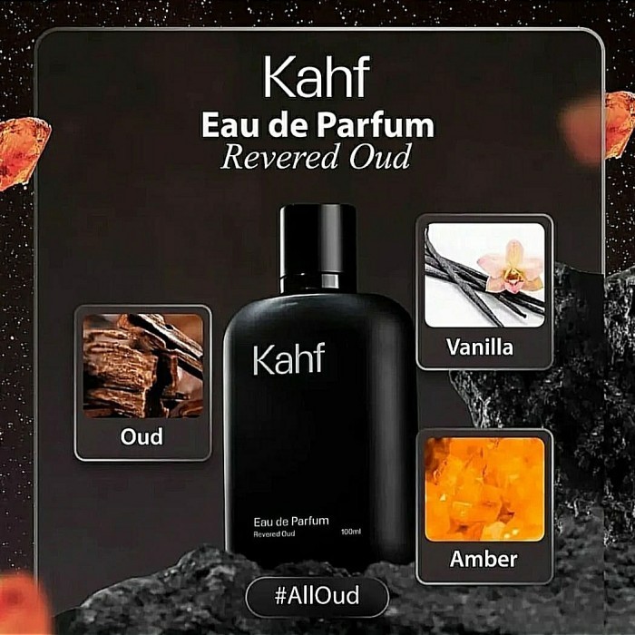 Kahf Revered Oud 100Ml - Parfum Pria