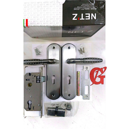 Slot Kunci Handle Pintu Set Besar gagang Bulat NETZ