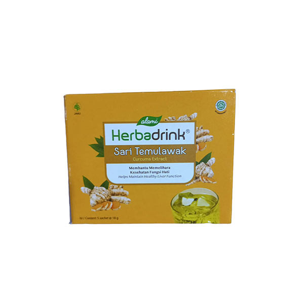 

HERBA DRINK SARI TEMULAWAK 5X18 GR