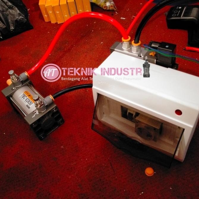 Pneumatic Set Air Cylinder 63X50 Timer Otomatis