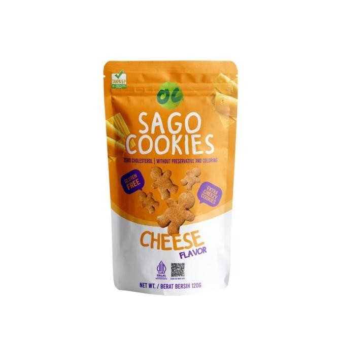 

Terlaris Organic Center - Sago Cookies Cheese 120Gr - Kukis Sagu - Kue Kering Terbaik