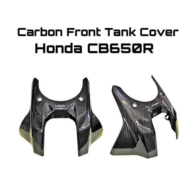 Carbonstar : Carbon Front Tank Cover Cb650R Neo - Tutup Tangki Depan