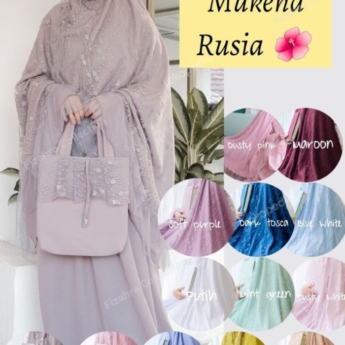 Rusia Mukenah Original Dalanova