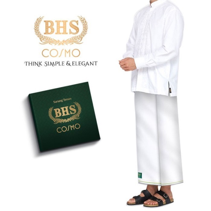 Sarung Tenun Bhs Cosmo Silver Berkualitas