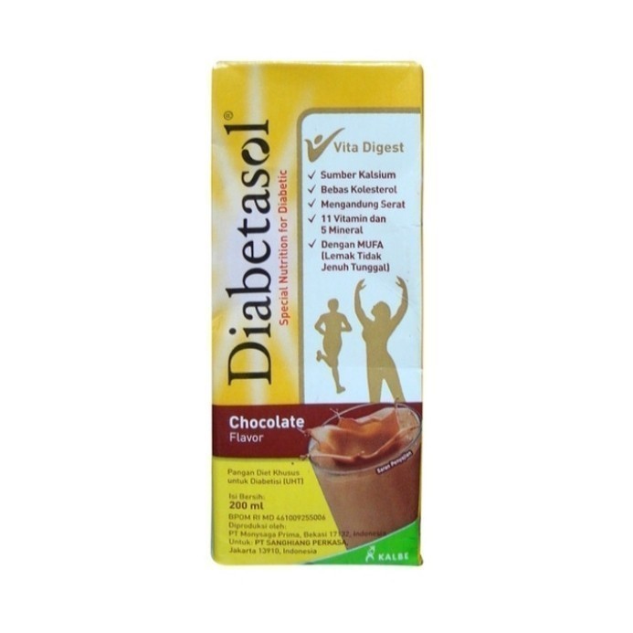Diabetasol Uht Chocolate 200Ml