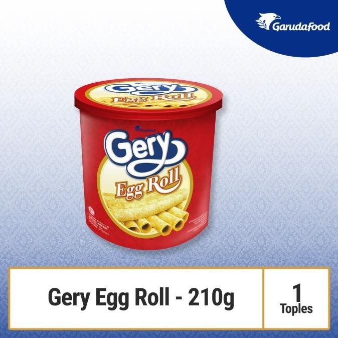 Gery Egg Roll - Biskuit / Wafer Roll Berkualitas