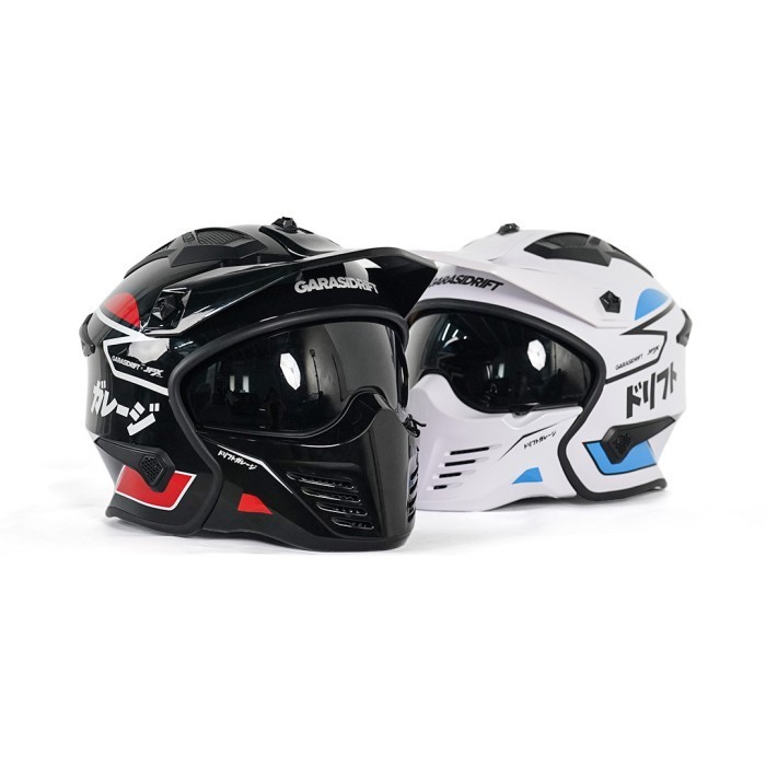 promo JPX Helmet type MX 726 R Garasi Drift x JPX