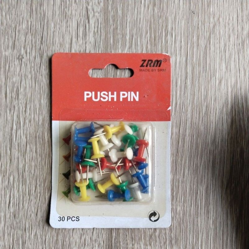 

zrm push pin cuci gudang