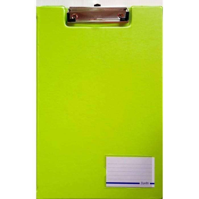 

Bantex 4211-65 (Lime) Clipboard With Cover Ukuran Folio Papan Jalan