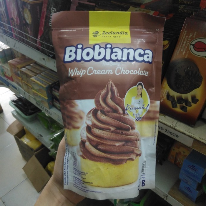 

><><><] Whipping Cream Bubuk Biobianca Coklat 200gr
