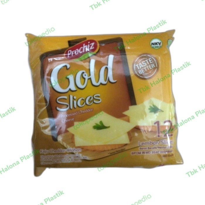 

langsung order saja] Prochiz Gold Slices ( 12 Lembar )