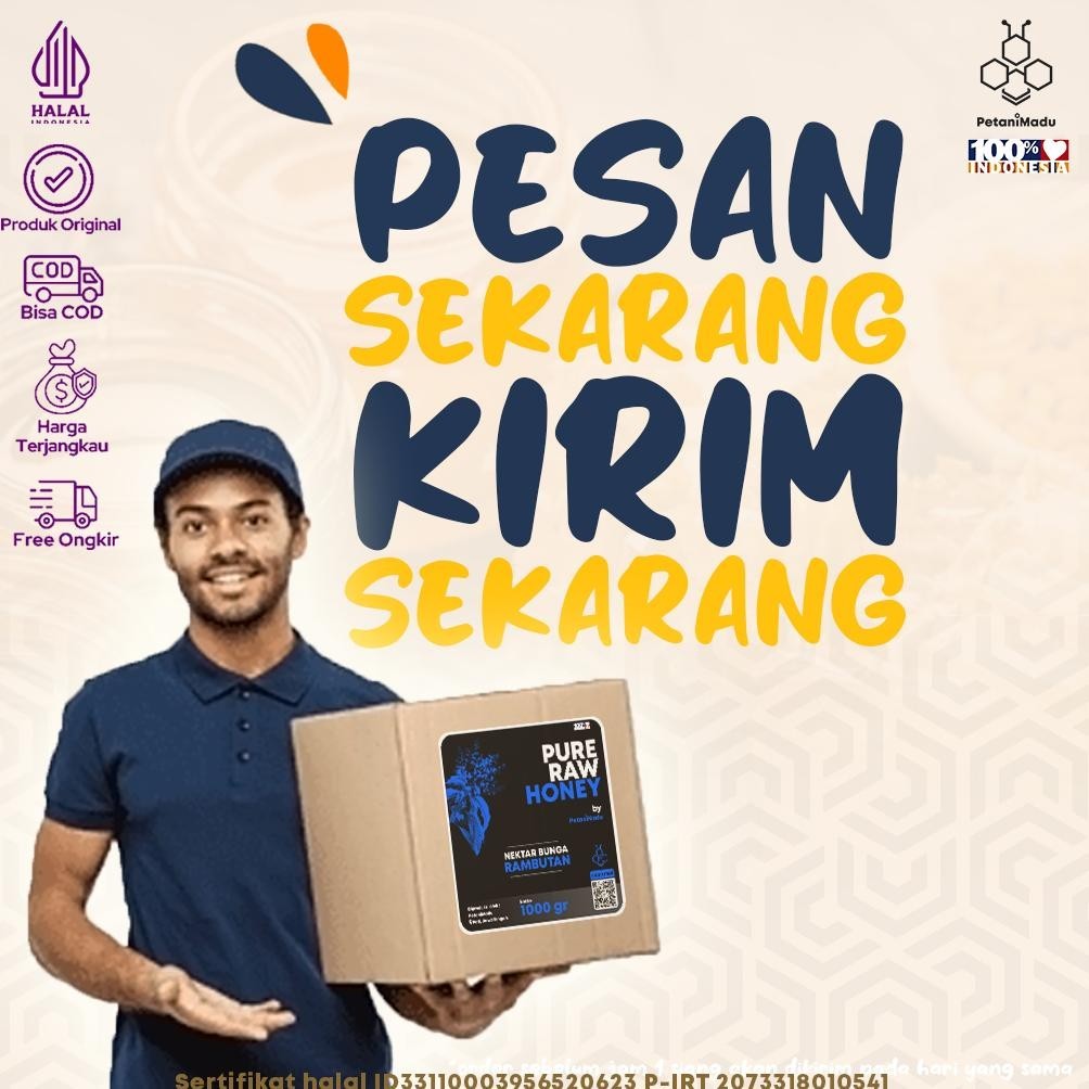 

Beli 2 Lebih Murah 1 Kg | Madu Murni Hutan Akasia 100% Original Raw Honey Bisa Cod
