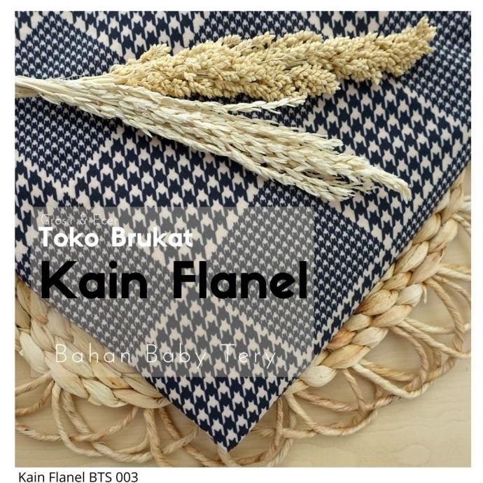 

Kain Motif Kotak Kotak -Flanel Square Bahan Baby Terry-Bts 03(Per 0,5) Limited Edition