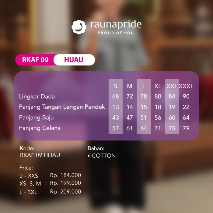 promo Rauna - Baju Muslim - Sarimbit - Koko Anak Jasmine 09 Hijau