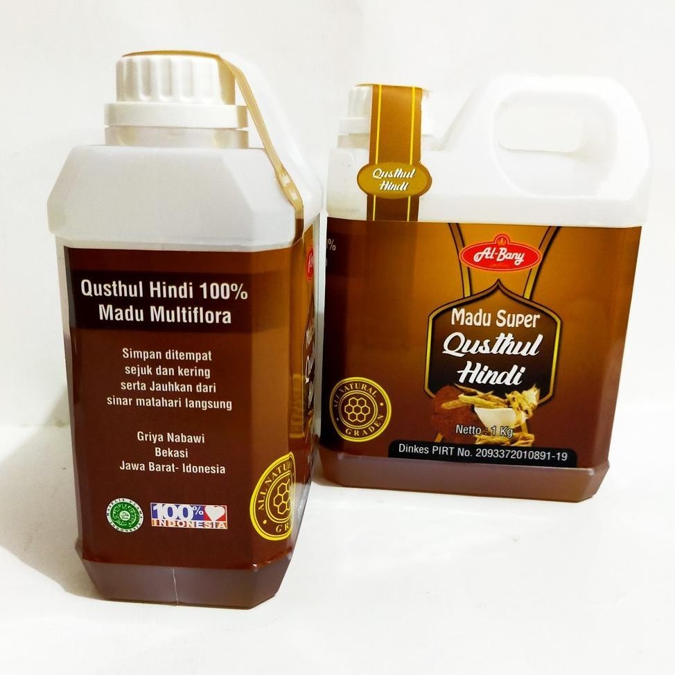 

Paket 2 Super Madu Qusthul Hindi Al-Bany 1Kg ( Paru Paru ) Terbaru