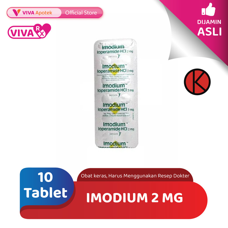 Imodium 2 mg (10 Tablet)