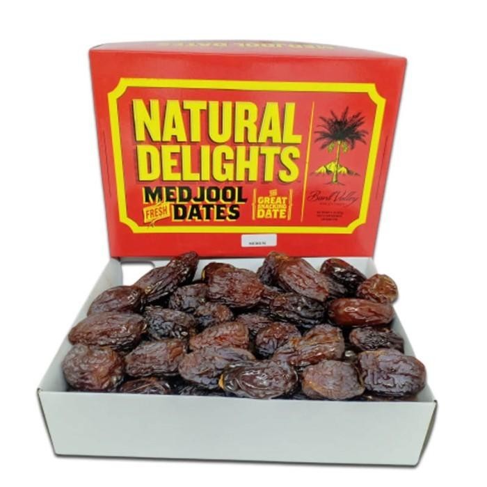 

KURMA MEDJOOL NATURAL DELIGHTS 1 KG / MEDJOOL JUMBO / MEDJOUL / PROMO