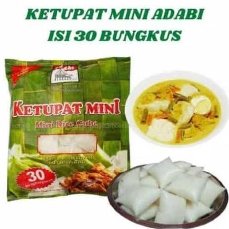 

ketupat mini adabi isi 30 pcs