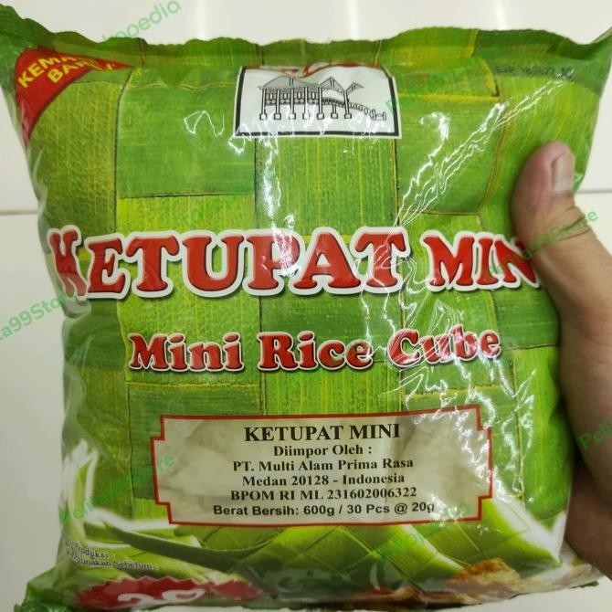 

KETUPAT MINI ADABI 1 PACK ISI 30x20GR