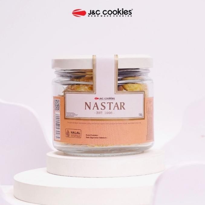 

Kue Kering Nastar Keju JNC J&C Cookies Jar Kaca