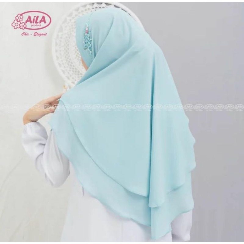NEW PREMIUM DAILY HIJAB khimar jilbab hijab shirly aila product
