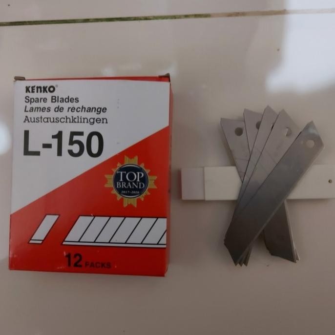 

Sale Refill / Isi Cutter Besar Kenko L 150 , Blade L 500 (12 Pcs) Top 2024