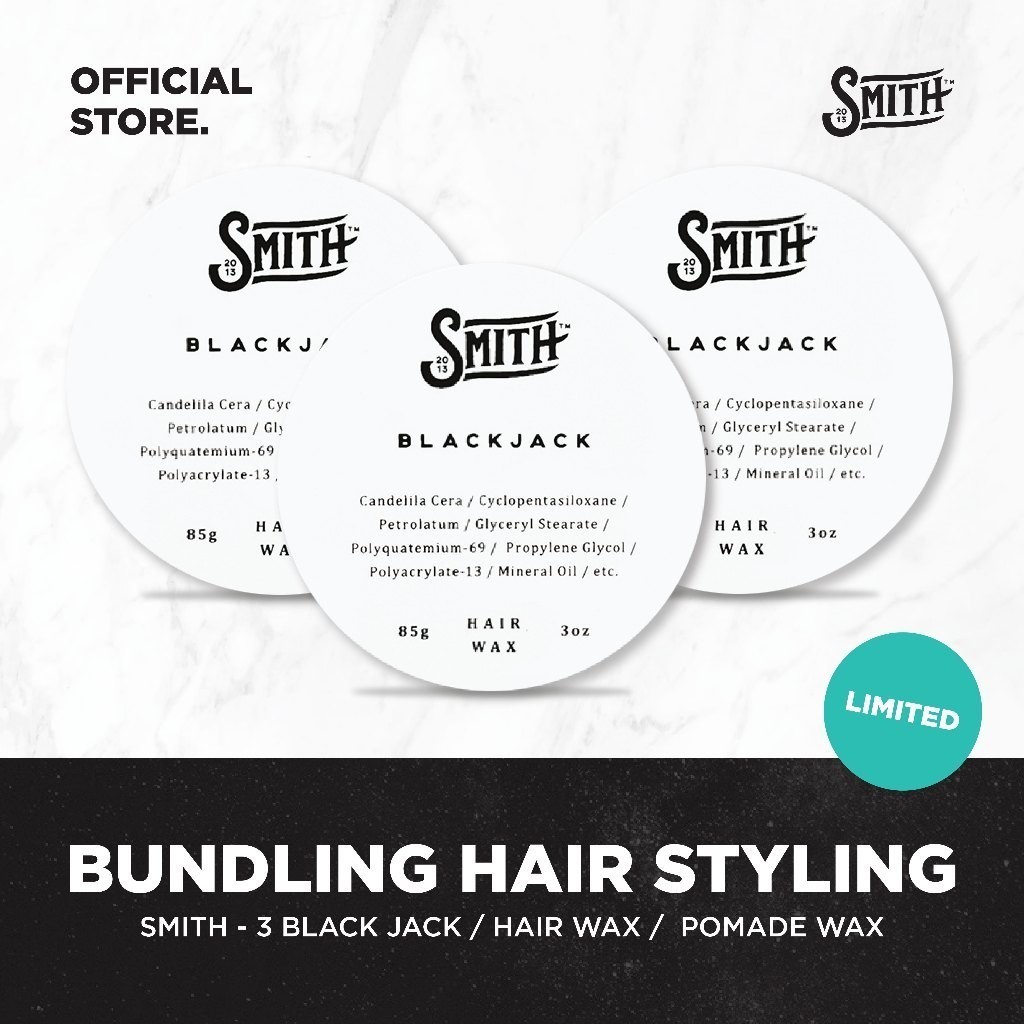 SMITH - 3 Blackjack / Hair Wax /  Pomade Wax