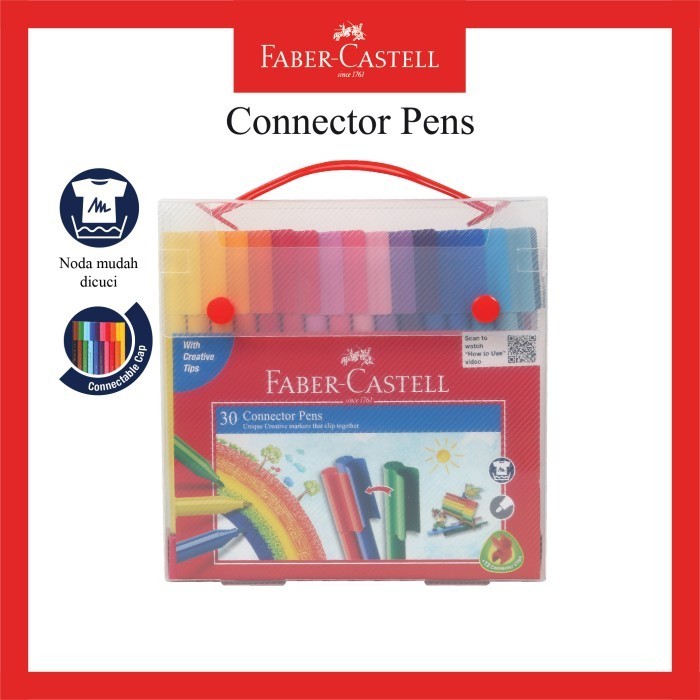 

Connector / Spidol Warna Isi 30 Faber Castell