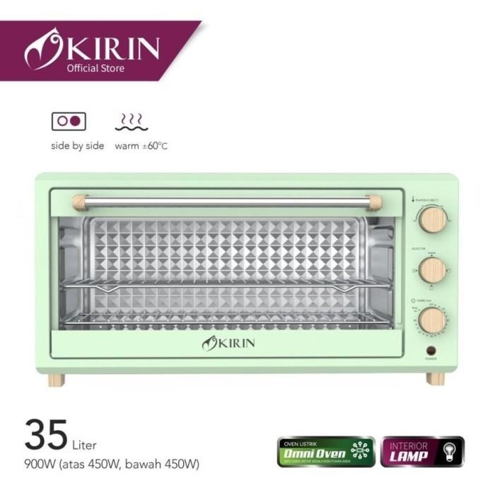 KIRIN Oven Listrik Wide Beauty 35L - KBO-350