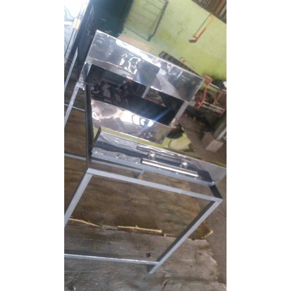 Oven Gas Lapis Legit Stenlis + Termometer