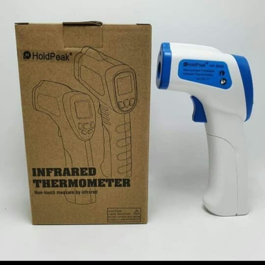 Ready Infrared Thermometer /ThermoGun Suhu Tubuh (Setara Lotus Omron)